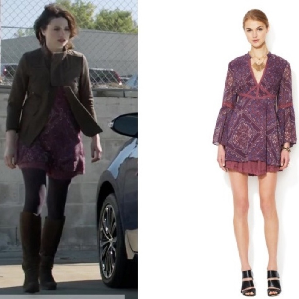 Free People Moonlight Bay Dress ASO Teen Wolf